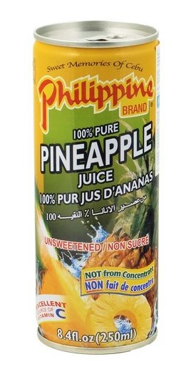 Succo di ananas - Philippine Brand 250ml.